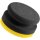 Garage Freaks - Medium Cut - medium hand polishing sponge, Ø 90/50 mm black/yellow