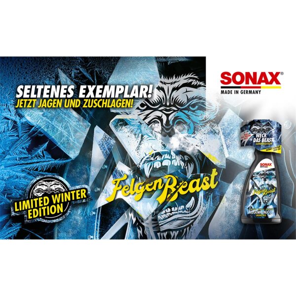 SONAX Felgenbeast Winter Sonderedition. Jetzt im Shop!, 14,99 €