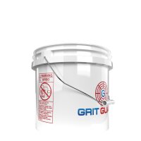 Grit Guard Wascheimer weiß Logo