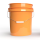 Magic Bucket Wascheimer 5 US Gallonen (ca. 20 Liter) Orange