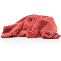 Edgeless superfluff 550 GSM 40x40cm microfiber cloth red