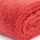 Edgeless superfluff 550 GSM 40x40cm microfiber cloth red
