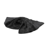 Edgeless superfluff 550 GSM 40x40cm microfiber cloth black