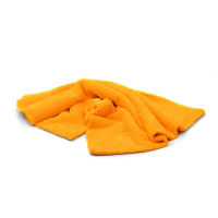 Edgeless superfluff 550 GSM 40x40cm microfiber cloth orange