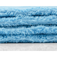 Edgeless Superflausch 550 GSM 60x40cm Mikrofasertuch hellblau
