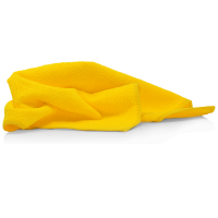 Premium microfiber cloth 320 GSM 40x40cm yellow
