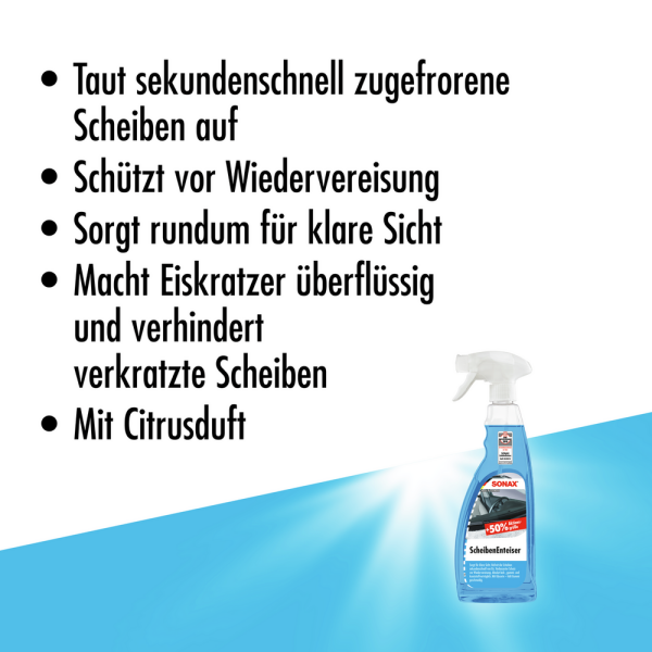 Scheibenenteiser Spray – günstig kaufen – Böttcher AG