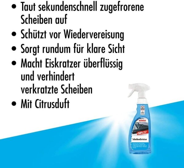 Scheiben Enteiser Spray Premium 5 X 750 ml online im MVH Shop kaufen, 21,95  €