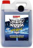 SONAX WinterBeast: 5L canister AntiFrost + ClearSight with spout