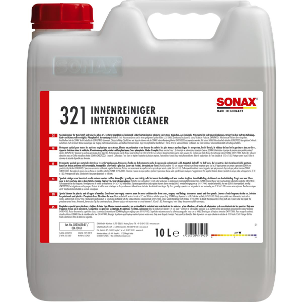 Sonax Profiline Interior Cleaner InnenraumReinger 10L