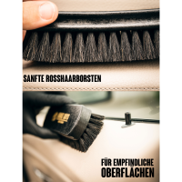 Nuke Guys - Leather and Textile Brushes Small & Medium & Large Set