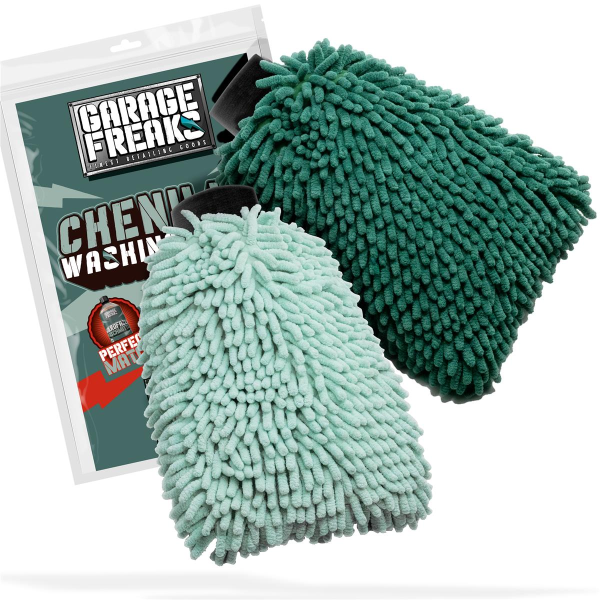 Garage Freaks - 2er Pack - CHENILLE WASHING GLOVE - Waschhandschuh