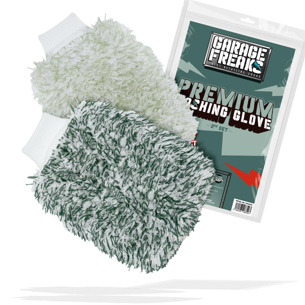 Garage Freaks - 2er Pack - PREMIUM WASHING GLOVE - Waschhandschuh