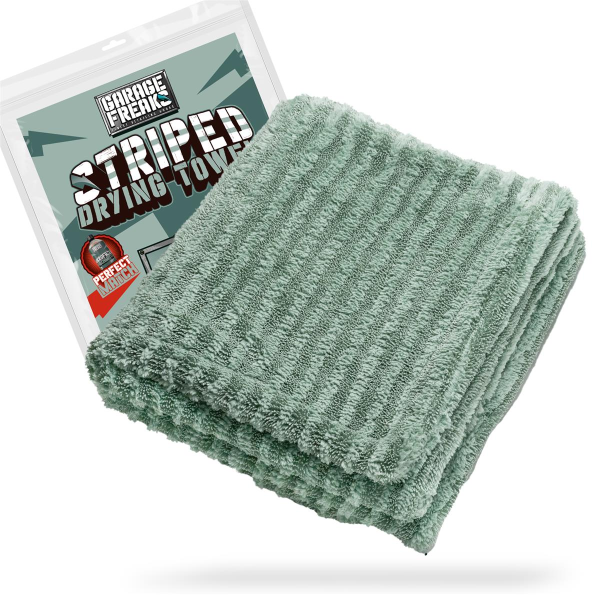 Garage Freaks  - STRIPED DRYING TOWEL - Trockentuch - 50x80cm, 1300 GSM