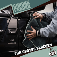 Garage Freaks - 2er Set - XL DRY - Trockentuch 50x80cm & 40x40cm, 1200 GSM