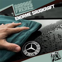 Garage Freaks - Set of 2 - FINEST TWISTED PILE - Drying cloth 50x80cm & 40x40cm, 1000 GSM