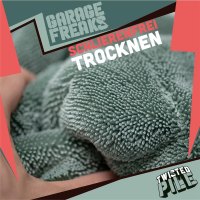 Garage Freaks - TWISTED PILE - Trockentuch, 50x80cm, 1500 GSM