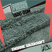 Garage Freaks - TWISTED PILE - Trockentuch, 50x80cm, 1500 GSM