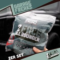Garage Freaks - Pack of 2 - 2 FACE ALLROUNDER - 40x40cm, 450 GSM