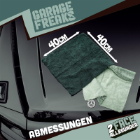 Garage Freaks - Pack of 2 - 2 FACE ALLROUNDER - 40x40cm, 450 GSM
