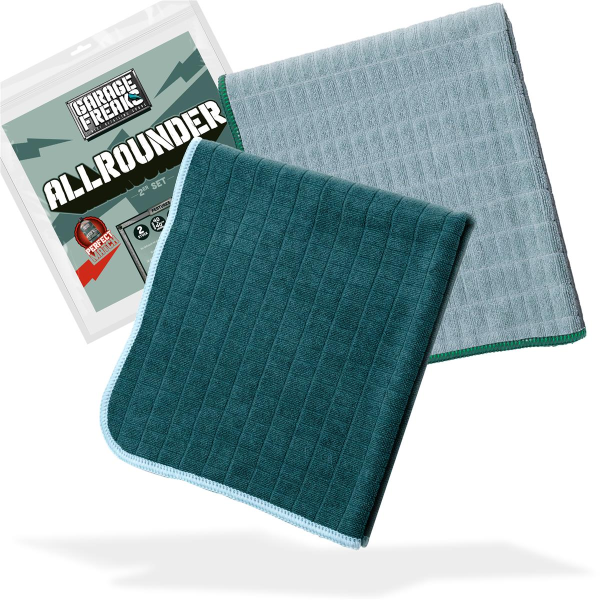 Garage Freaks - Pack of 2 - ALLROUNDER - 40x40cm, 380 GSM