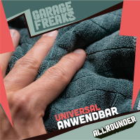 Garage Freaks - Pack of 2 - ALLROUNDER - 40x40cm, 380 GSM