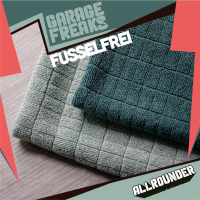 Garage Freaks - Pack of 2 - ALLROUNDER - 40x40cm, 380 GSM