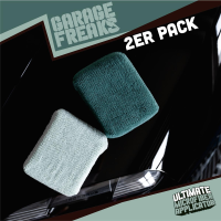 Garage Freaks - Pack of 2 - ULTIMATE MICROFIBER APPLICATOR - Application Sponge, 12x9x4.5cm