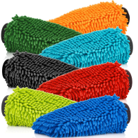 Chenille wash glove