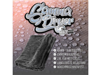 Nuke Guys - Gamma Dryer L - microfiber dryer sheet - 1400 GSM - gray 40 x 60 cm