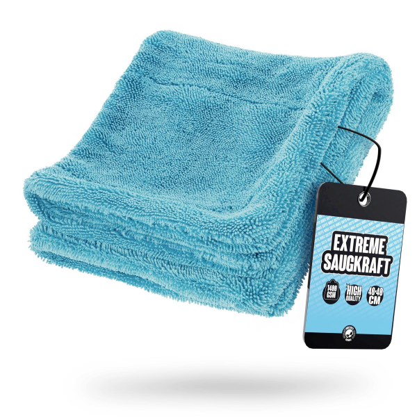 Nuke Guys - Gamma Dryer S - microfiber dryer sheet - 1400 GSM - blue 40 x 40 cm