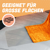 Nuke Guys - Gamma Dryer XXL - Mikrofaser Trockentuch  - 1400 GSM - orange 50 x 80 cm