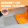 Nuke Guys - Gamma Dryer XXL - Mikrofaser Trockentuch  - 1400 GSM - orange 50 x 80 cm