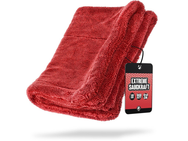 Nuke Guys - Gamma Dryer L - Mikrofaser Trockentuch  - 1400 GSM - rot 40 x 60 cm