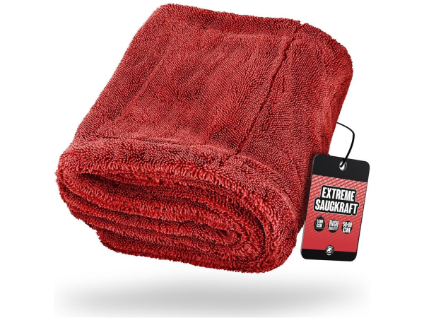 Nuke Guys - Gamma Dryer XXL - microfiber dryer sheet - 1400 GSM - red 50 x 80 cm