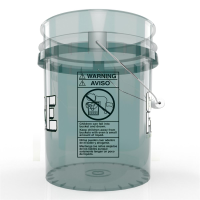 Garage Freaks Wascheimer 5 Gal Transparent Rinse