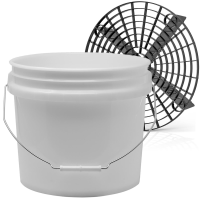 Grit Guard Eimer 3.5 Gal (ca. 12,5 Liter) Transparent +...