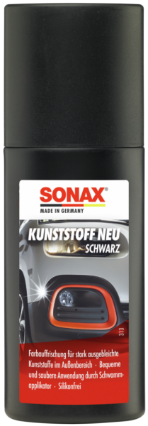 SONAX Kunststoff Neu Schwarz 100ml