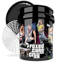 Foxed Care City Eimer Set Basis - Foxed Care City 5 GAL + Deckel + Grit