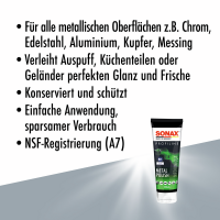 Sonax Profiline Metal Polish 250ml