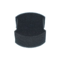 Handpolierschwamm tailliert, schwarz soft, Ø...