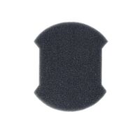 Handpolierschwamm tailliert, schwarz soft, Ø 100/40 mm