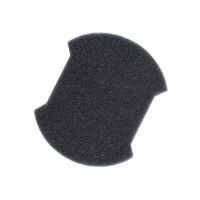 Handpolierschwamm tailliert, schwarz soft, Ø 100/40 mm