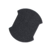 Handpolierschwamm tailliert, schwarz soft, Ø 100/40 mm