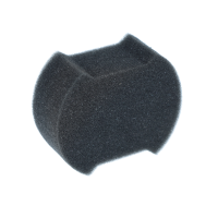 Handpolierschwamm tailliert, schwarz soft, Ø 100/40 mm