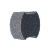 Handpolierschwamm tailliert, schwarz soft, Ø 100/40 mm