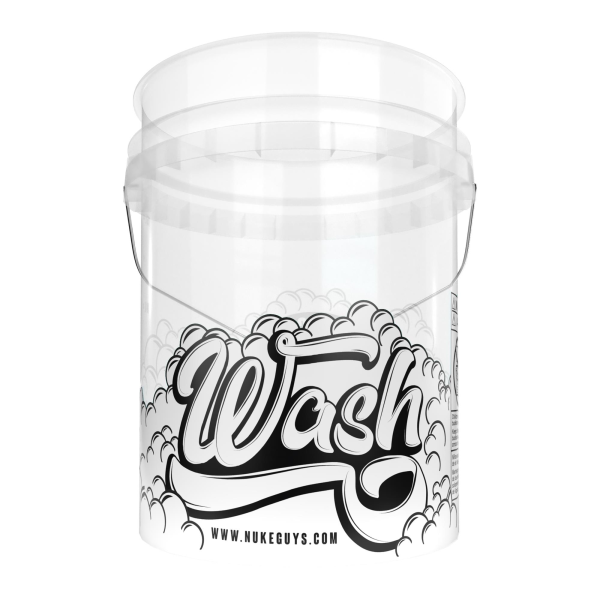 Nuke  Guys Wascheimer Transparent 5 GAL Wash Clear Bucket