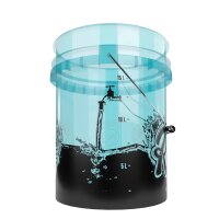 Nuke Guys Wascheimer Transparent 5 GAL Rinse Clear Bucket