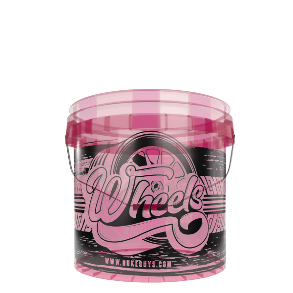 Nuke Guys Wascheimer Transparent 3.5 Gal Wheels Bucket