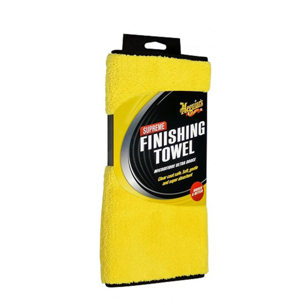 Meguiar’s® Microfibre Finishing Towel Mikrofasertuch Gelb 30x50 cm